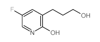 5-氟-3-(3-羟丙基)吡啶-2-醇结构式