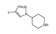 4-(4-碘-1H-吡唑-1-基)哌啶图片