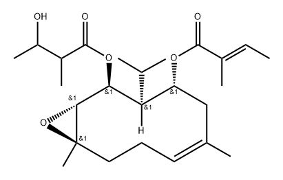 Trijugin H结构式