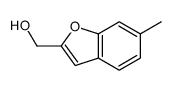 (6-methyl-1-benzofuran-2-yl)methanol Structure