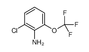 2-Chloro-6-(trifluoromethoxy)aniline结构式