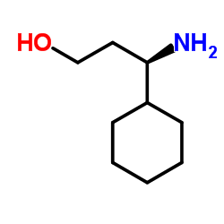 (γR)-γ-Aminocyclohexanepropanol结构式