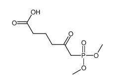 6-Dimethoxyphosphonyl-5-oxohexanoic acid, min. 95 Structure