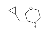 (R)-3-(Cyclopropylmethyl)morpholine Structure