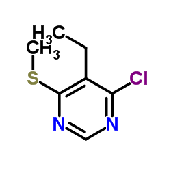 4-Chloro-5-ethyl-6-(methylthio)pyrimidine picture