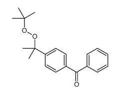 [4-(2-tert-butylperoxypropan-2-yl)phenyl]-phenylmethanone Structure