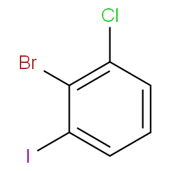 1-Bromo-2-chloro-6-iodobenzene Structure