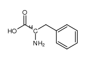 DL-phenylalanine结构式