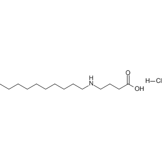 4-(Decylamino)butanoicacidhydrochloride Structure