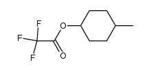 4-methylcyclohexyl 2,2,2-trifluoroacetate Structure