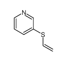 Pyridine, 3-(ethenylthio)- (9CI) structure