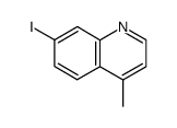 7-iodo-4-methylquinoline Structure