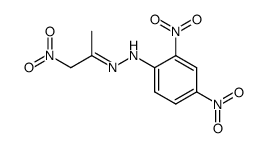 α-Nitroaceton-2,4-dinitrophenylhydrazon Structure