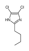 2-butyl-4,5-dichloro-1H-imidazole Structure