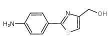 [2-(4-aminophenyl)-1,3-thiazol-4-yl]methanol Structure