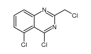 4,5-dichloro-2-chloromethylquinazoline Structure