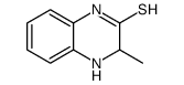 2(1H)-Quinoxalinethione,3,4-dihydro-3-methyl-(9CI)结构式