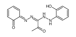 N'-(2-hydroxyanilino)-2-oxo-N-[(6-oxocyclohexa-2,4-dien-1-ylidene)amino]propanimidamide Structure