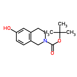 tert-Butyl 6-hydroxy-3,4-dihydroisoquinoline-2(1H)-carboxylate structure