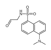 5-(dimethylamino)-N-(2-oxoethyl)naphthalene-1-sulfonamide Structure