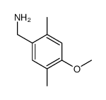 4-甲氧基-2,5-二甲基苄胺结构式