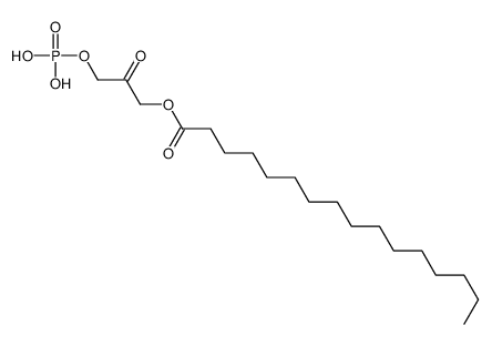 palmitoyl dihydroxyacetone phosphate Structure