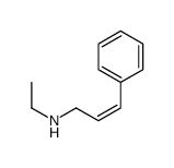 N-ethyl-3-phenylprop-2-en-1-amine结构式