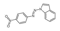 indol-1-yl-(4-nitrophenyl)diazene Structure