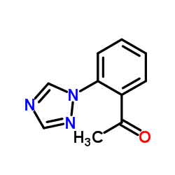 1-[2-(1H-1,2,4-Triazol-1-yl)phenyl]ethanone Structure