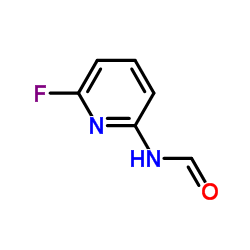 Formamide, N-(6-fluoro-2-pyridinyl)- (9CI) structure
