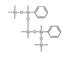 dimethyl-bis[(methyl-phenyl-trimethylsilyloxysilyl)oxy]silane Structure