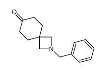 N-苄基-2-氮杂螺环[3.5]壬烷-7-酮结构式