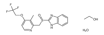 iansoprazole ethanol hydrate Structure