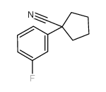 1-(3-FLUOROPHENYL)CYCLOPENTANECARBONITRILE picture