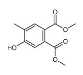 dimethyl 4-hydroxy-5-methylbenzene-1,2-dicarboxylate结构式