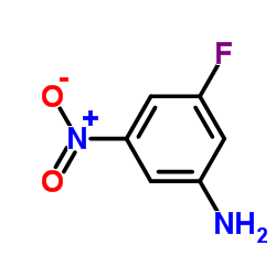 5-氟-3-硝基苯胺结构式