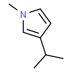 1H-Pyrrole,1-methyl-3-(1-methylethyl)-(9CI) Structure