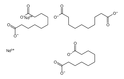 neodymium(3+) sebacate structure