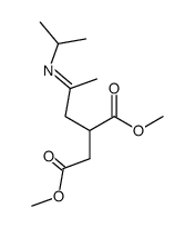 dimethyl 2-(2-(isopropylimino)propyl)succinate结构式