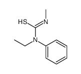 1-ethyl-3-methyl-1-phenylthiourea Structure