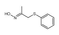 phenylthio acetone oxime结构式