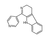 1-pyridin-4-yl-4,9-dihydro-3H-pyrido[3,4-b]indole结构式