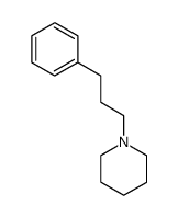 1-(3-Phenylpropyl)piperidine结构式