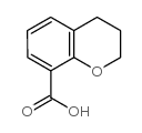 苯并二氢吡喃-8-羧酸结构式