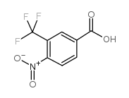 4-Nitro-3-(trifluoromethyl)benzoic acid structure