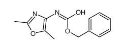 Benzyl (2,5-dimethyloxazol-4-yl)carbamate Structure