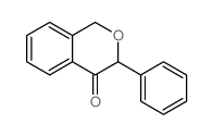 1H-2-Benzopyran-4(3H)-one,3-phenyl- structure