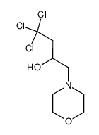 4,4,4-trichloro-1-morpholin-4-yl-butan-2-ol Structure