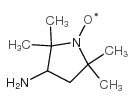 3-amino-2,2,5,5-tetramethyl-1-pyrrolidinyloxy Structure