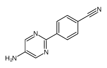 Benzonitrile, 4-(5-amino-2-pyrimidinyl)- (9CI) picture